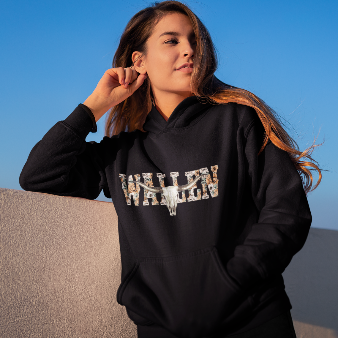 Women's Floral Wallen Hoodie - [farm_afternoons]