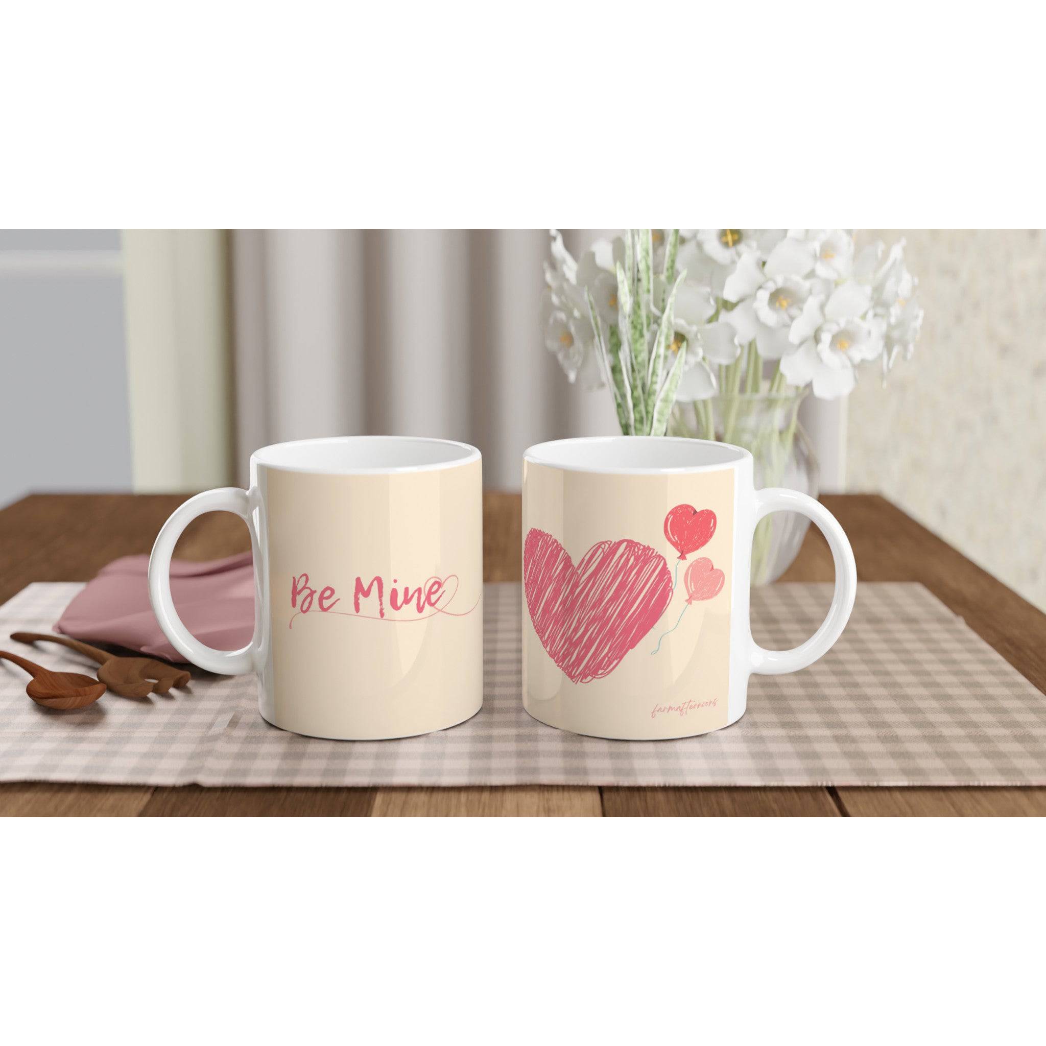 Vintage Be Mine Mug - [farm_afternoons]