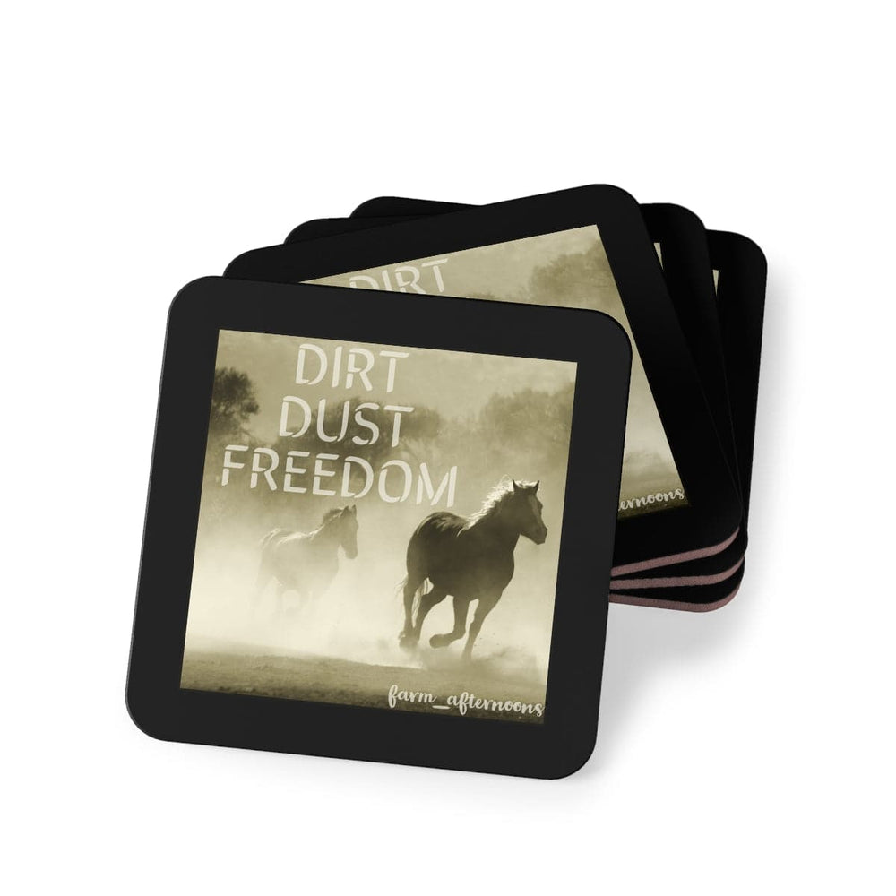 Dirt Dust Freedom Coasters - [farm_afternoons]