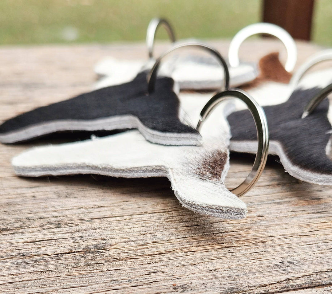 Bull Head Key Ring - [farm_afternoons]