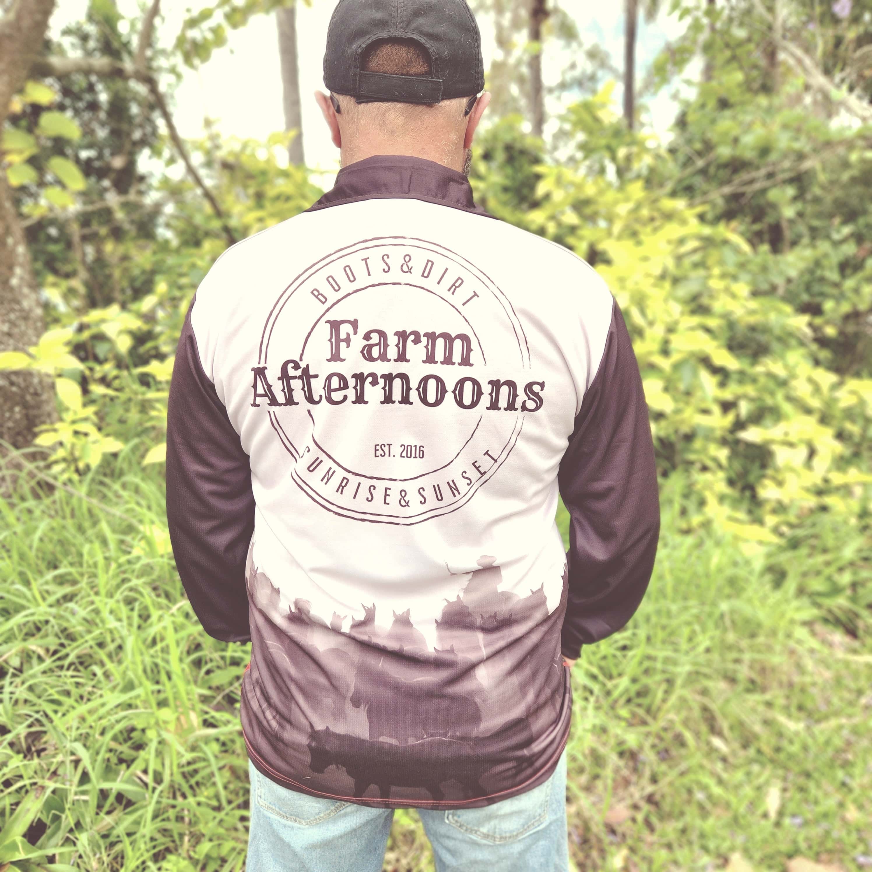Lest We Forget Fishing Shirt - [farm_afternoons]