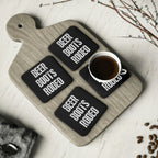 Beer Boots Rodeo Coasters - [farm_afternoons]