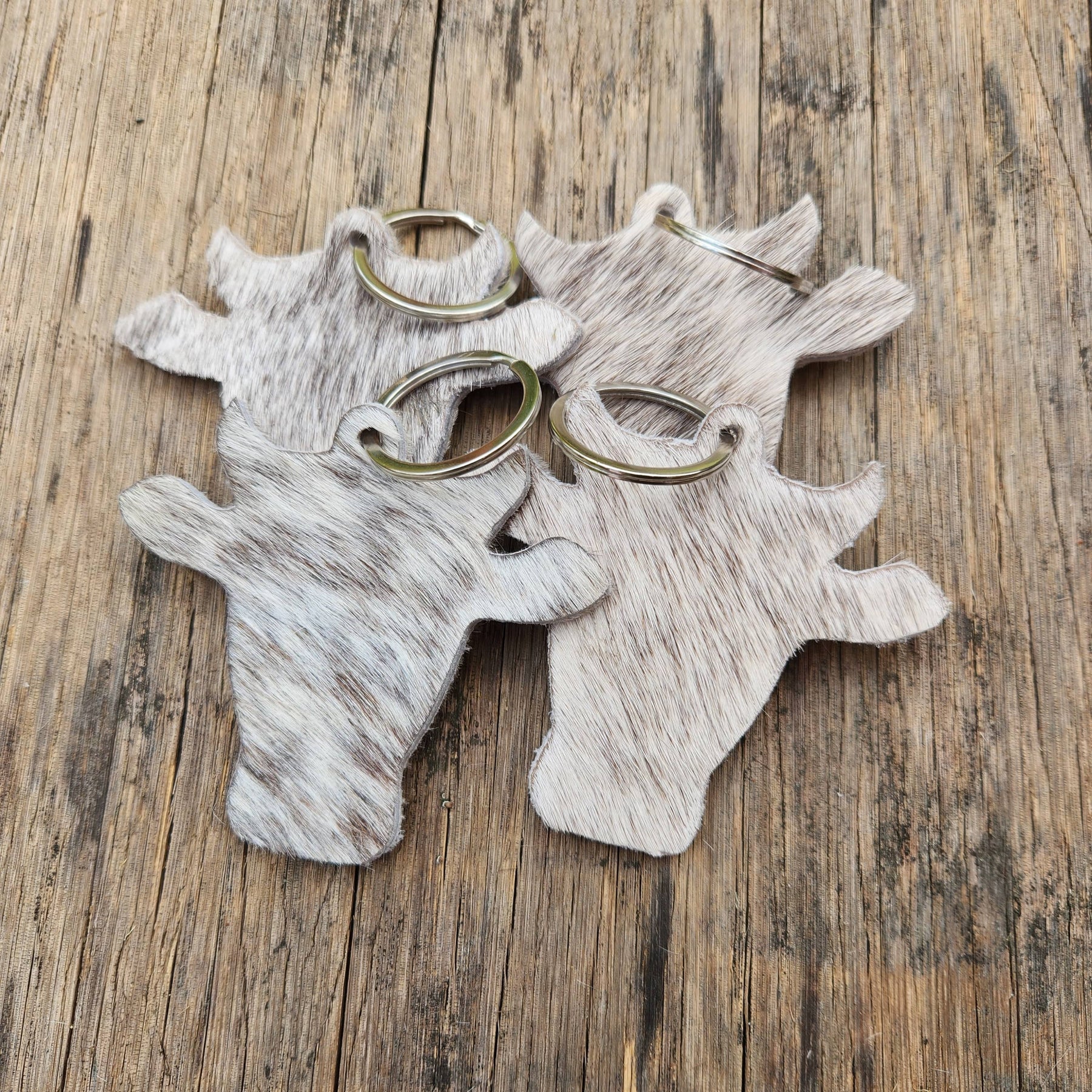 Farm Key Rings Cow Head Key Rings