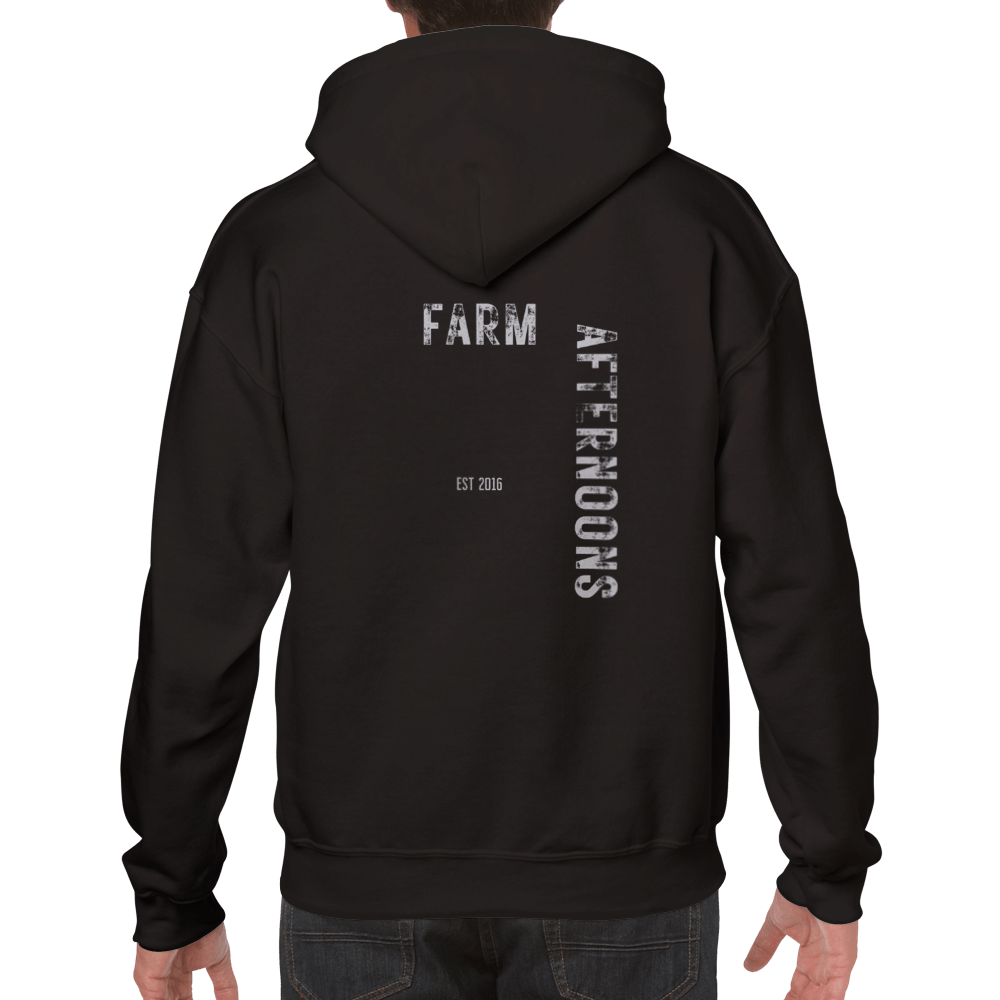 Men's Mustang Whiskey - Pullover Hoodie - [farm_afternoons]