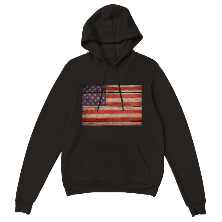 Men's USA - Classic Pullover Hoodie - [farm_afternoons]