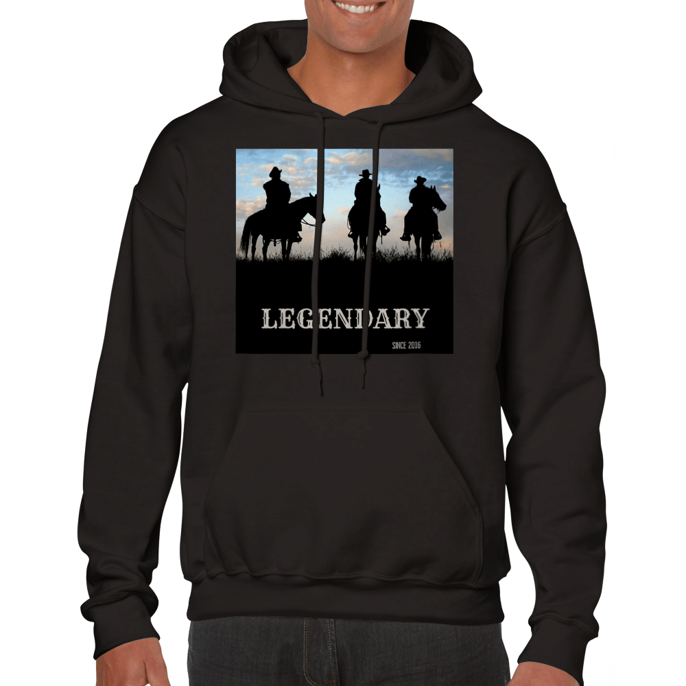 Mens Legendary  Pullover Hoodie - [farm_afternoons]