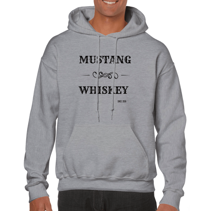 Men's 'Mustang Whiskey' - Pullover Hoodie - [farm_afternoons]