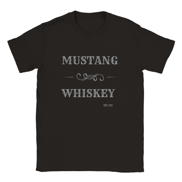 Men's Mustang whiskey T-shirt - [farm_afternoons]