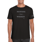 Mens's Mustang Whiskey Branded T-shirt - [farm_afternoons]