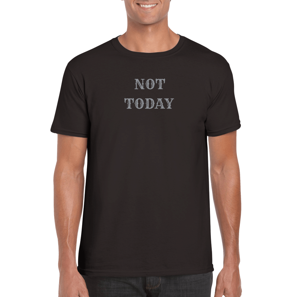 Mens's Not Today T-shirt - [farm_afternoons]