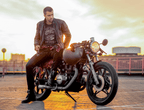 Men's Truck Drivin Harley Ridin T-shirt - [farm_afternoons]
