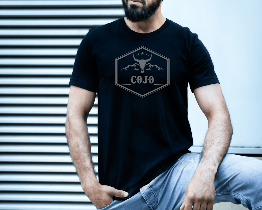 Men's Grey COJO T-shirt - [farm_afternoons]