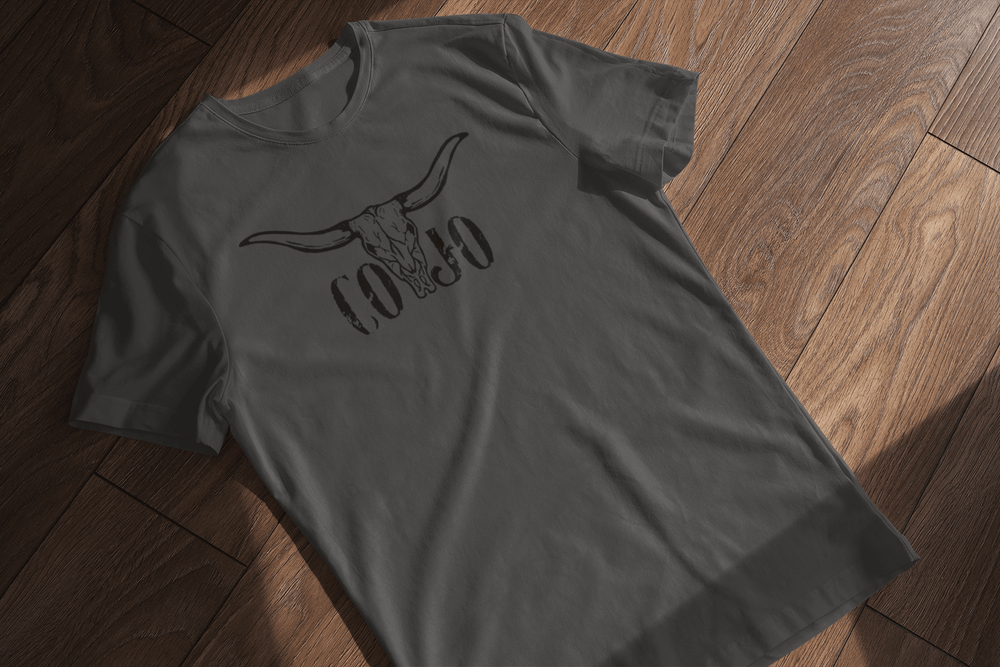 Men's Black COJO T-shirt - [farm_afternoons]