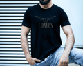 Men's Grey Combs T-shirt - [farm_afternoons]