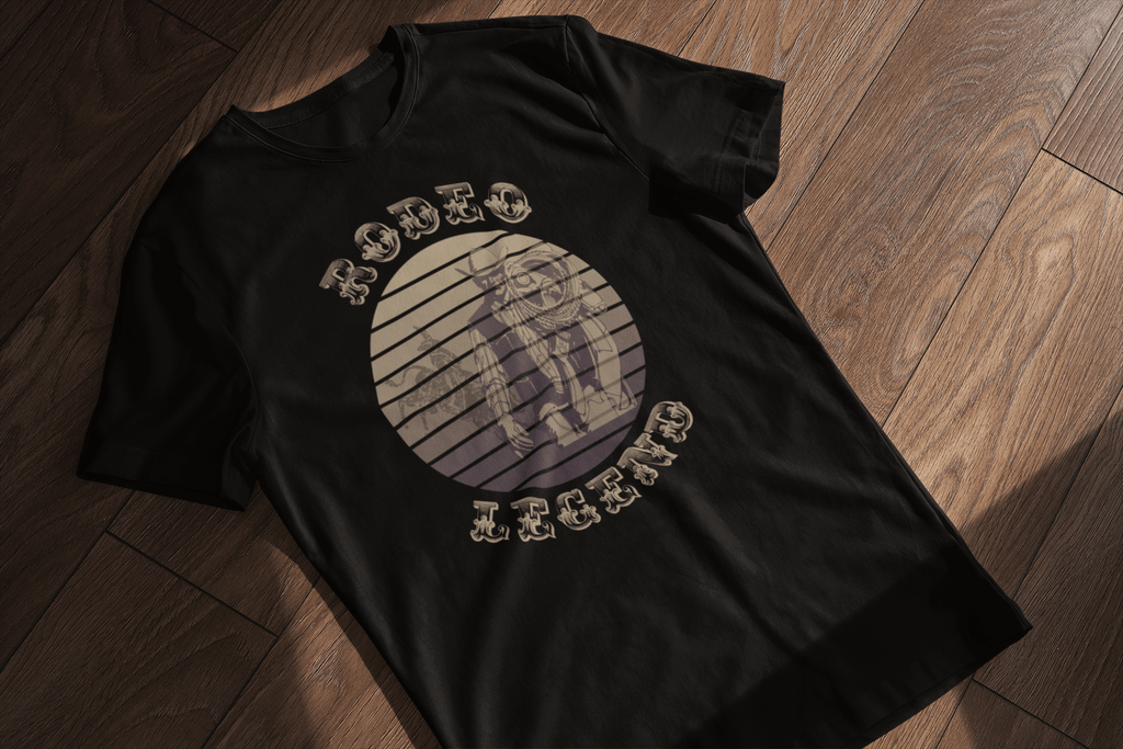 Men's Vintage Rodeo Legend T-shirt - [farm_afternoons]