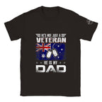 He's Not Just A Veteran T-shirt - [farm_afternoons]