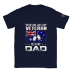 He's Not Just A Veteran T-shirt - [farm_afternoons]