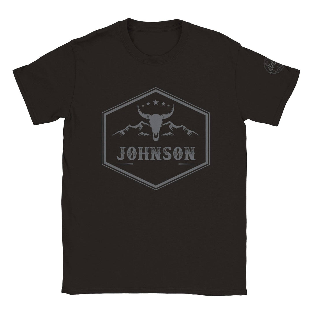 Men's Grey Johnson T-shirt - [farm_afternoons]