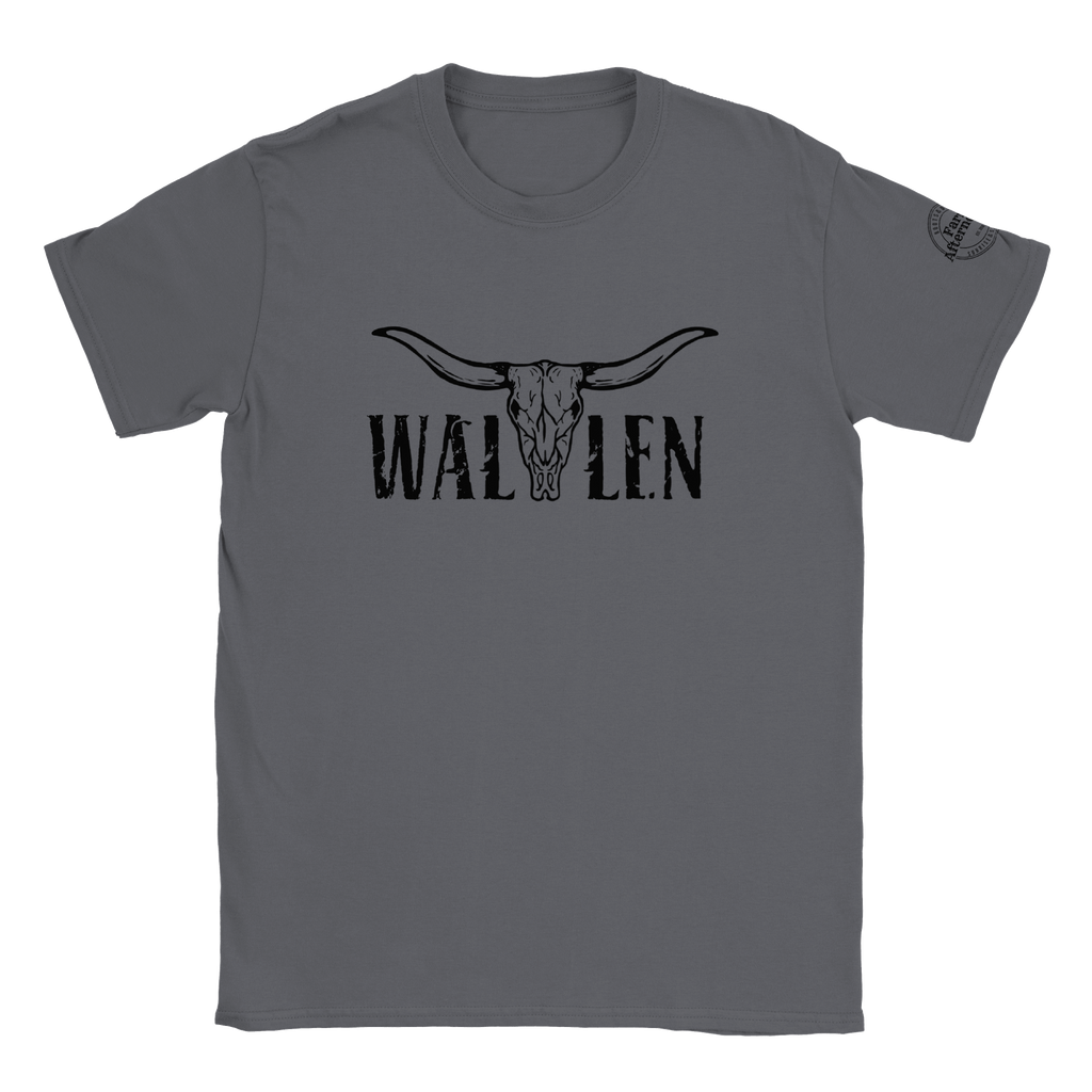 Men's Black Wallen T-shirt - [farm_afternoons]