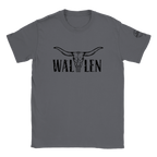 Men's Black Wallen T-shirt - [farm_afternoons]