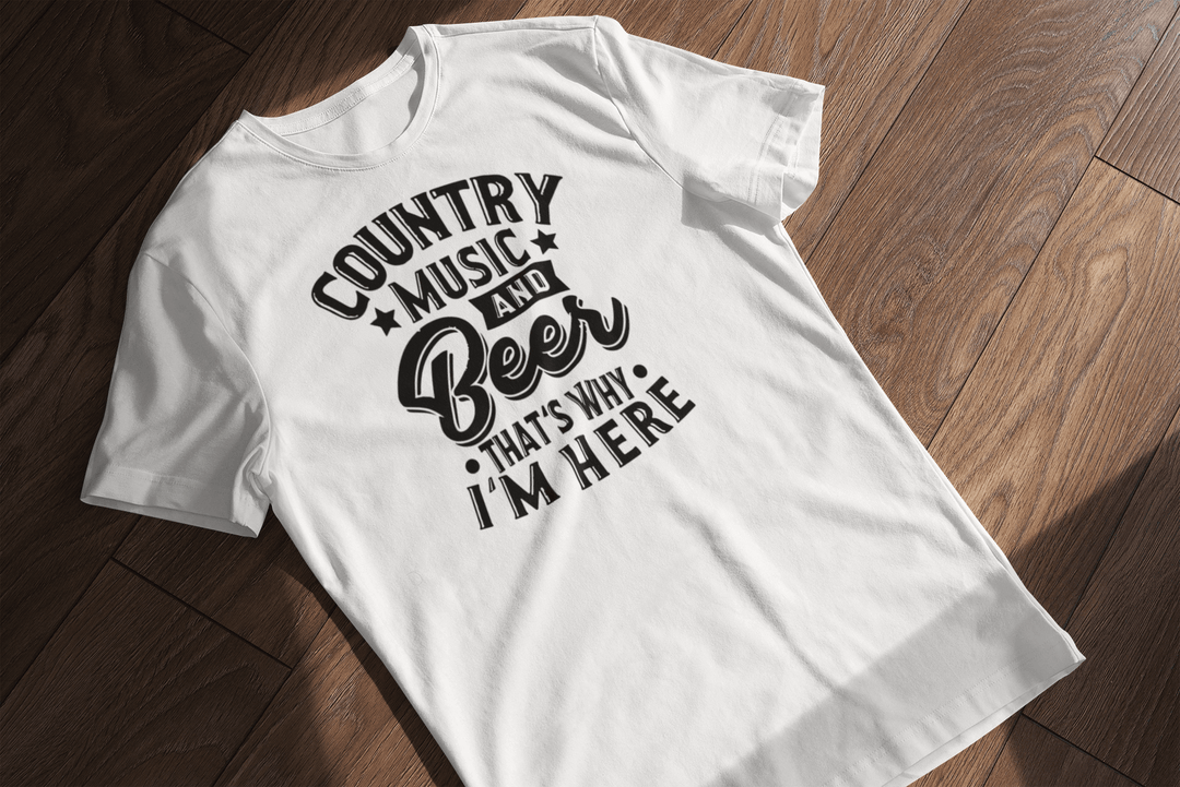 Men's Country Music T-shirt - [farm_afternoons]