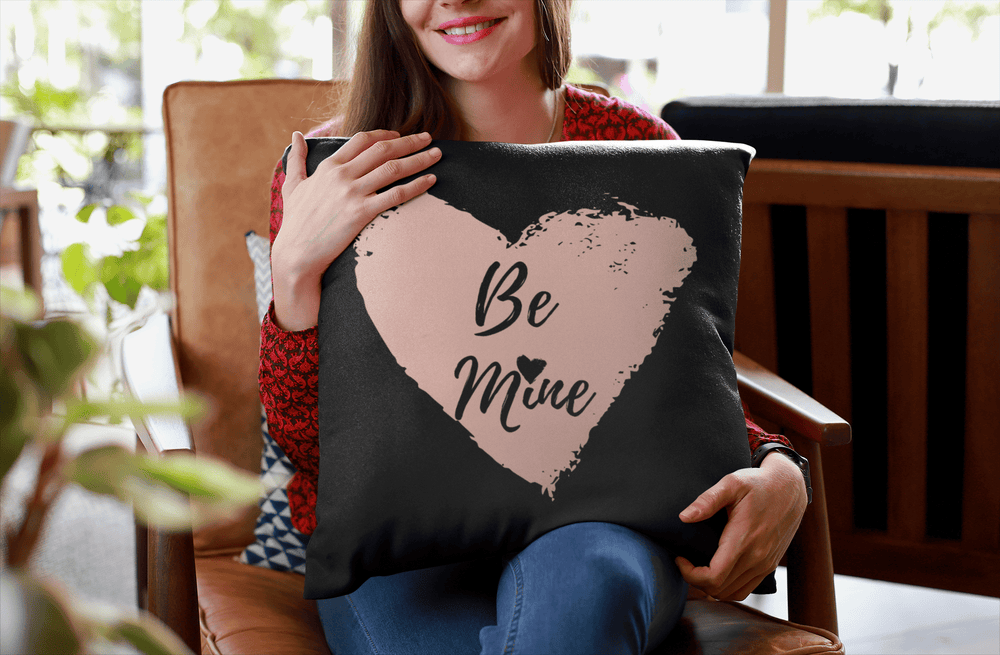 Be Mine Throw Pillow - [farm_afternoons]