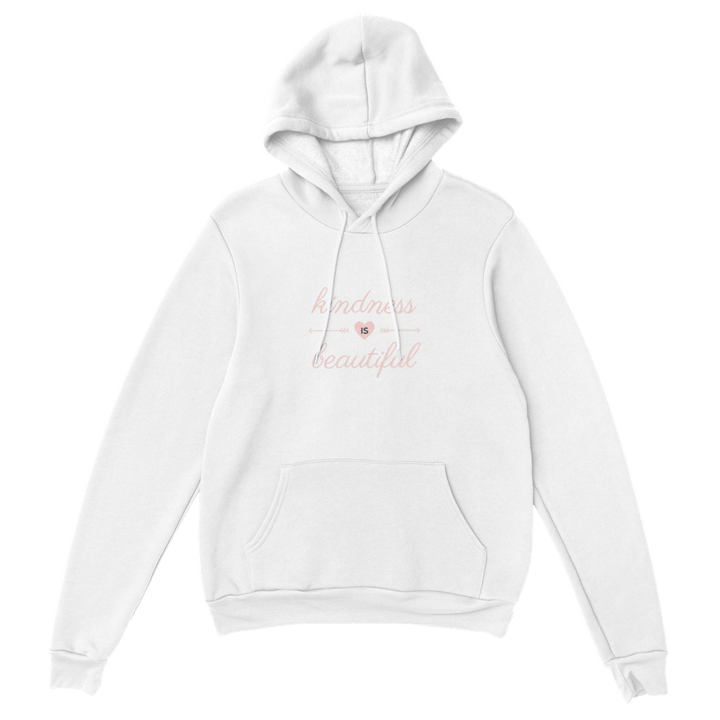 Women's 'Kindness Is Beautiful' Pullover Hoodie - [farm_afternoons]