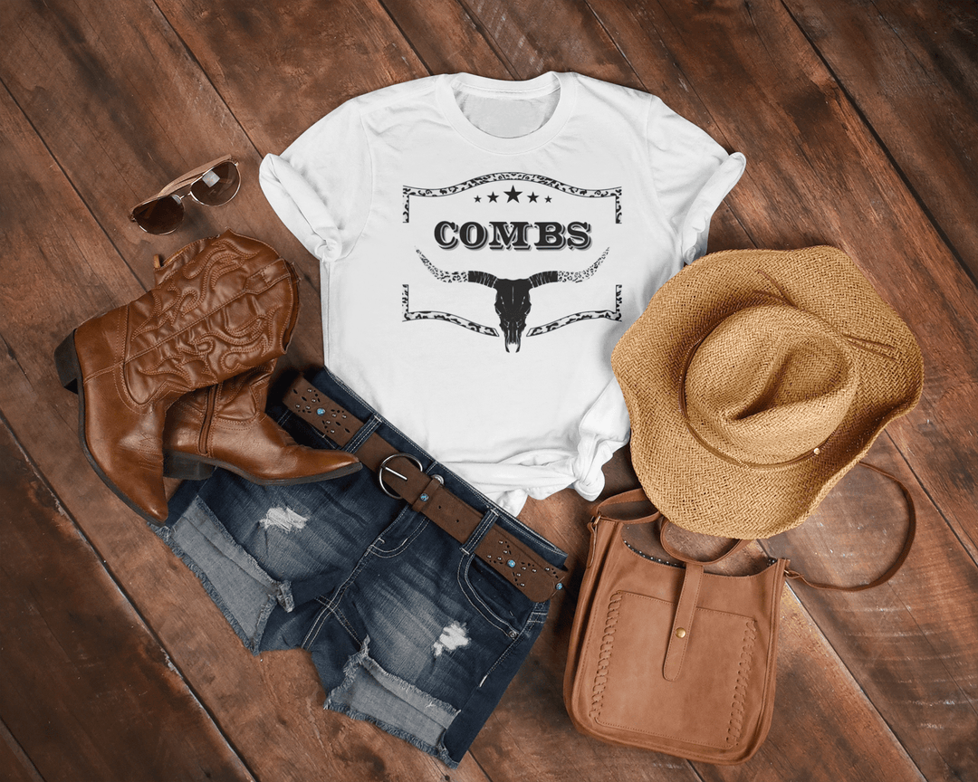 Women's Combs T-shirt - [farm_afternoons]