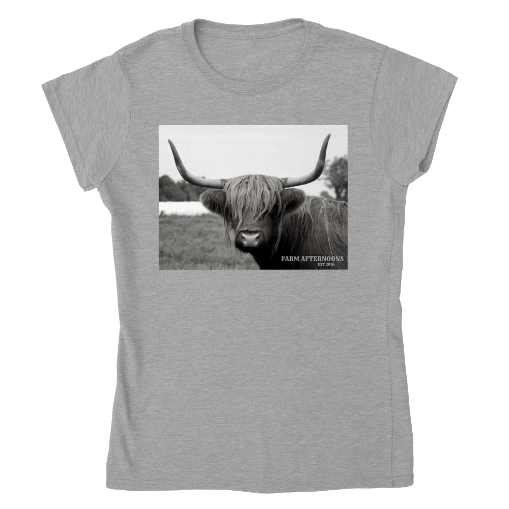 Women's Ferdy - Crewneck T-shirt - [farm_afternoons]