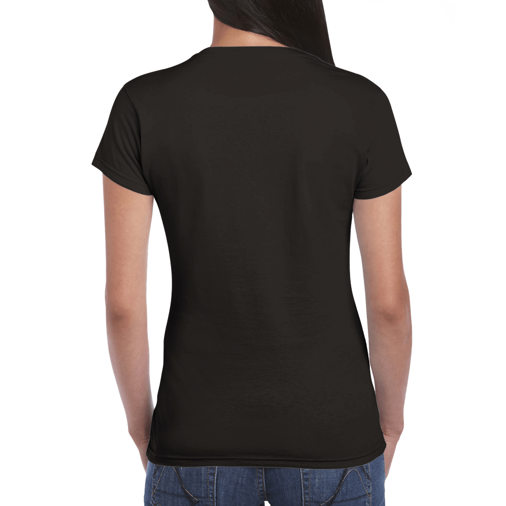 Womens Feathered Bull Skull T-shirt - [farm_afternoons]