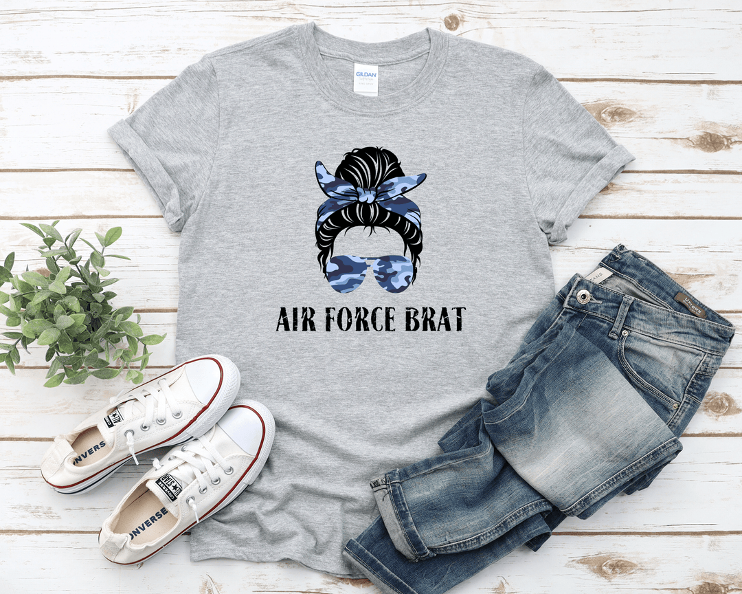 Women's Air Force Brat T-shirt - [farm_afternoons]