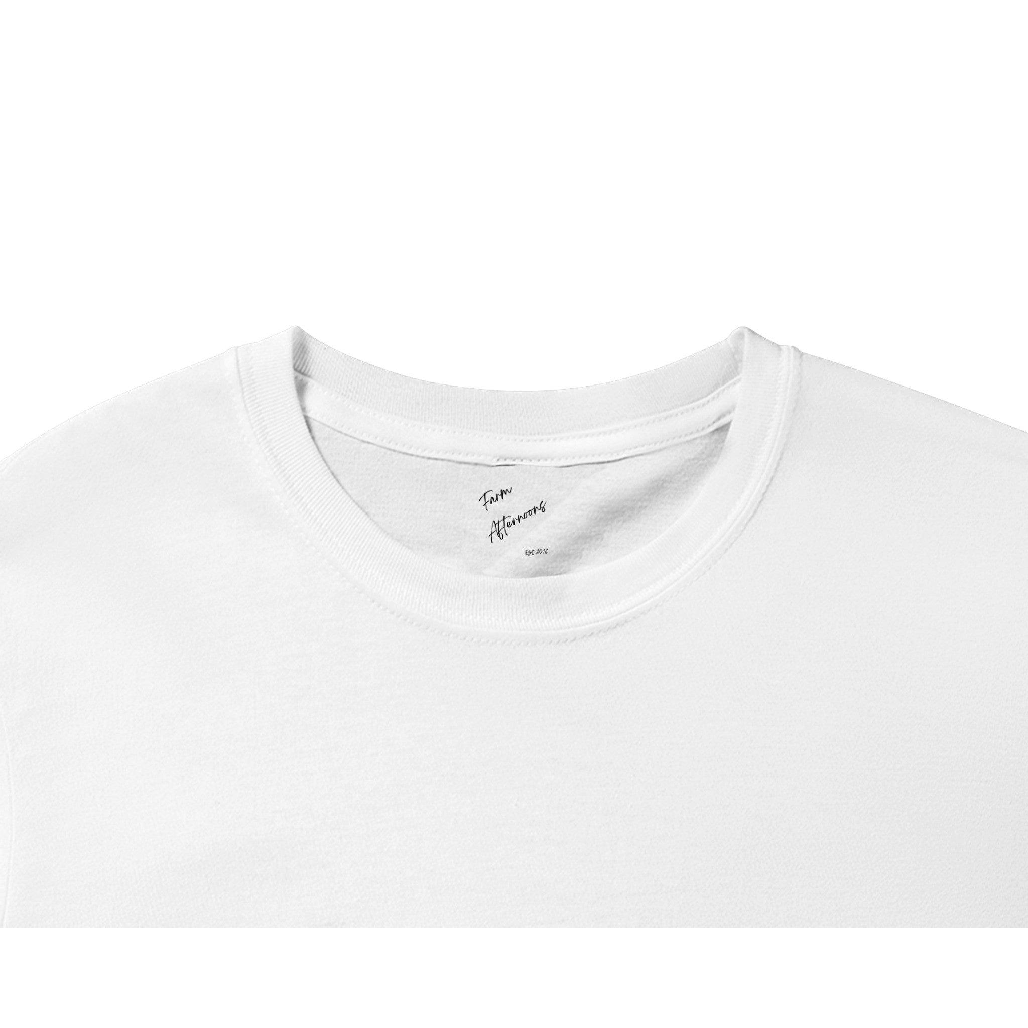 Women's Navy Brat T-shirt - [farm_afternoons]