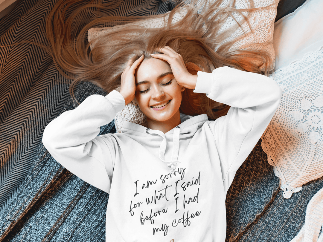 Women's 'I'm Sorry For What I Said' - Pullover Hoodie - [farm_afternoons]