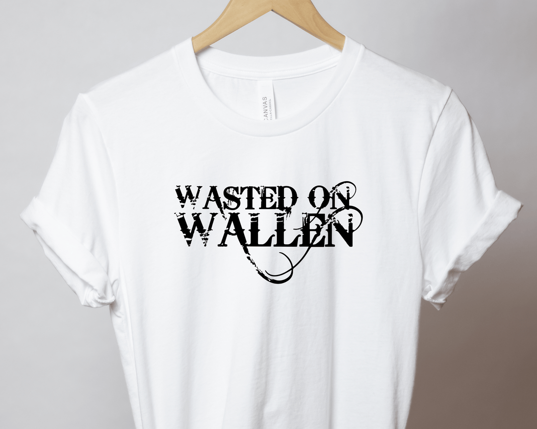 Women's Wasted On Wallen T-shirt - [farm_afternoons]