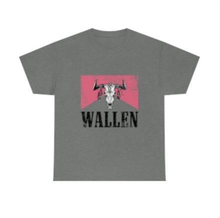Women's Pink Wallen T-shirt - [farm_afternoons]