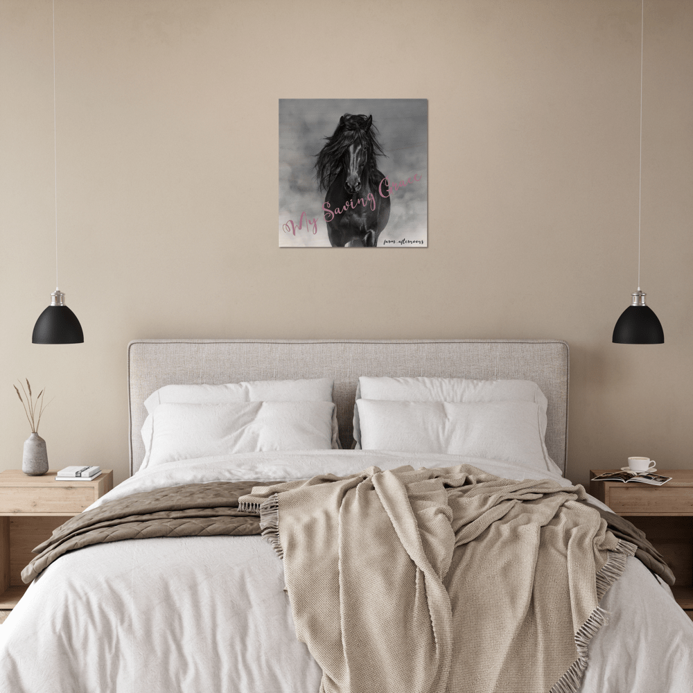 Mustang My Saving Grace - Wood Prints - [farm_afternoons]
