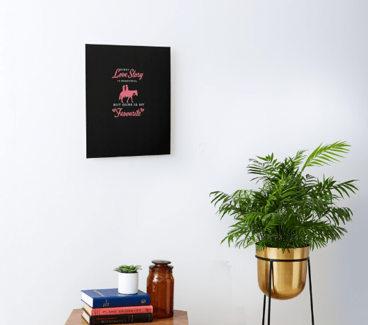 Every Love Story Mounted Print - [farm_afternoons]