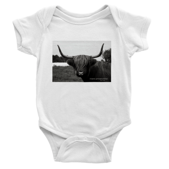 Ferdy -  Baby Short Sleeve Onesies - [farm_afternoons]