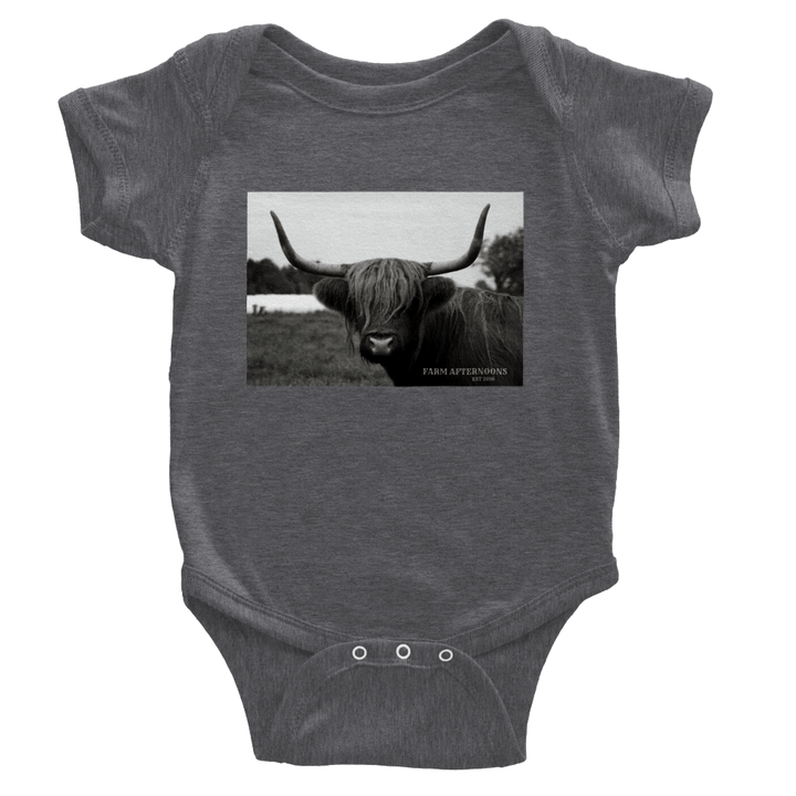 Ferdy -  Baby Short Sleeve Onesies - [farm_afternoons]