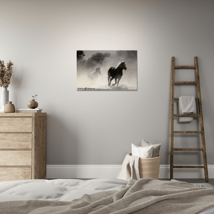 Wild Horses - Wood Prints - [farm_afternoons]