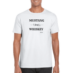 Men's Mustang Whiskey T-shirt - [farm_afternoons]