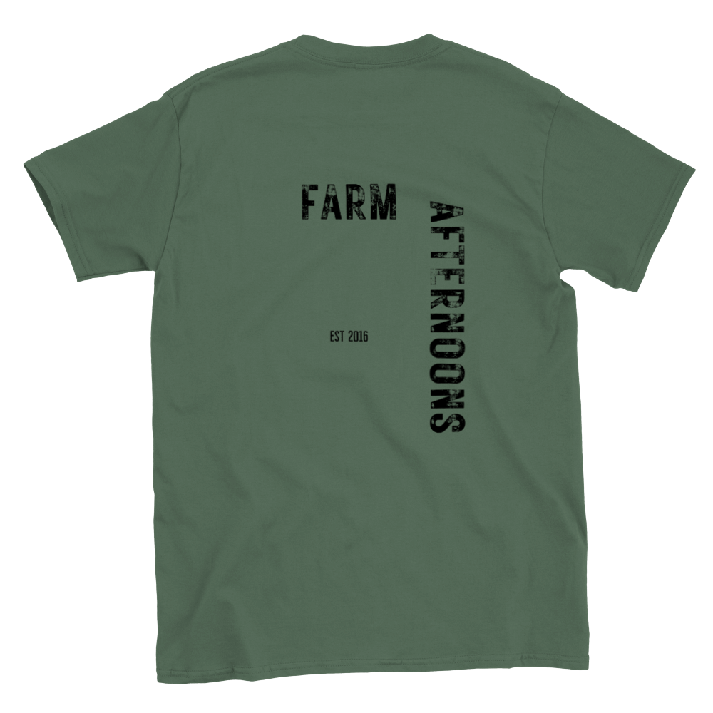 Men's Mustang Whiskey T-shirt - [farm_afternoons]