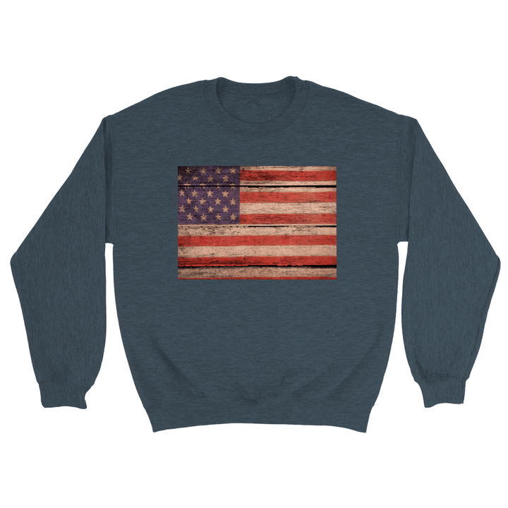 Women's USA - Crewneck Sweatshirt - [farm_afternoons]