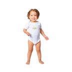 Yellow Strong and Adorable -  Baby Short Sleeve Onesies - [farm_afternoons]