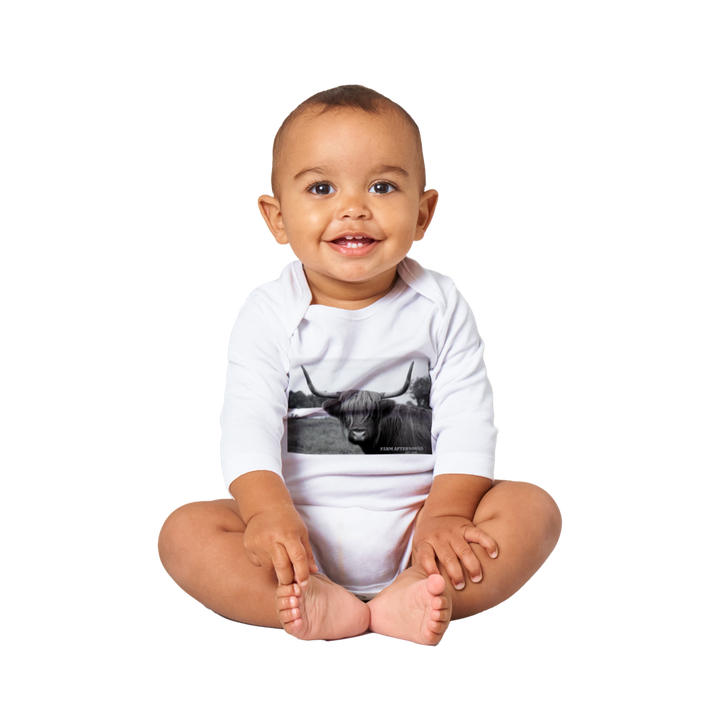 Ferdy - Baby Long Sleeve Onesies - [farm_afternoons]