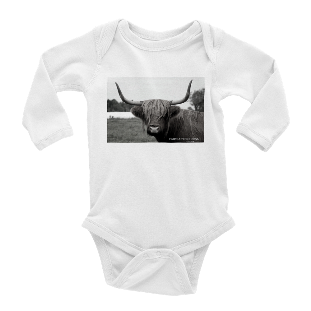 Ferdy - Baby Long Sleeve Onesies - [farm_afternoons]