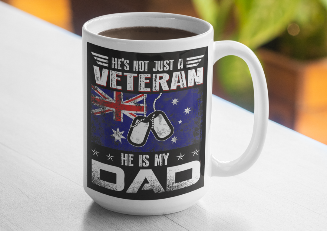 He's My Dad Mug - [farm_afternoons]